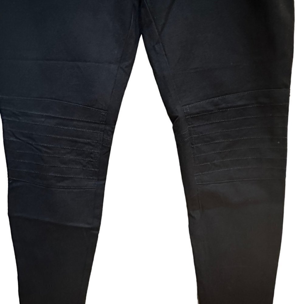 Banana Republic Sloan Pants Flat Front Skinny Tapered Ankle Stretch Blac… - Picture 5 of 9